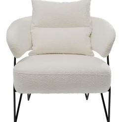 KARE Design Fauteuils Cocktail|Fauteuil Peppo Blanc