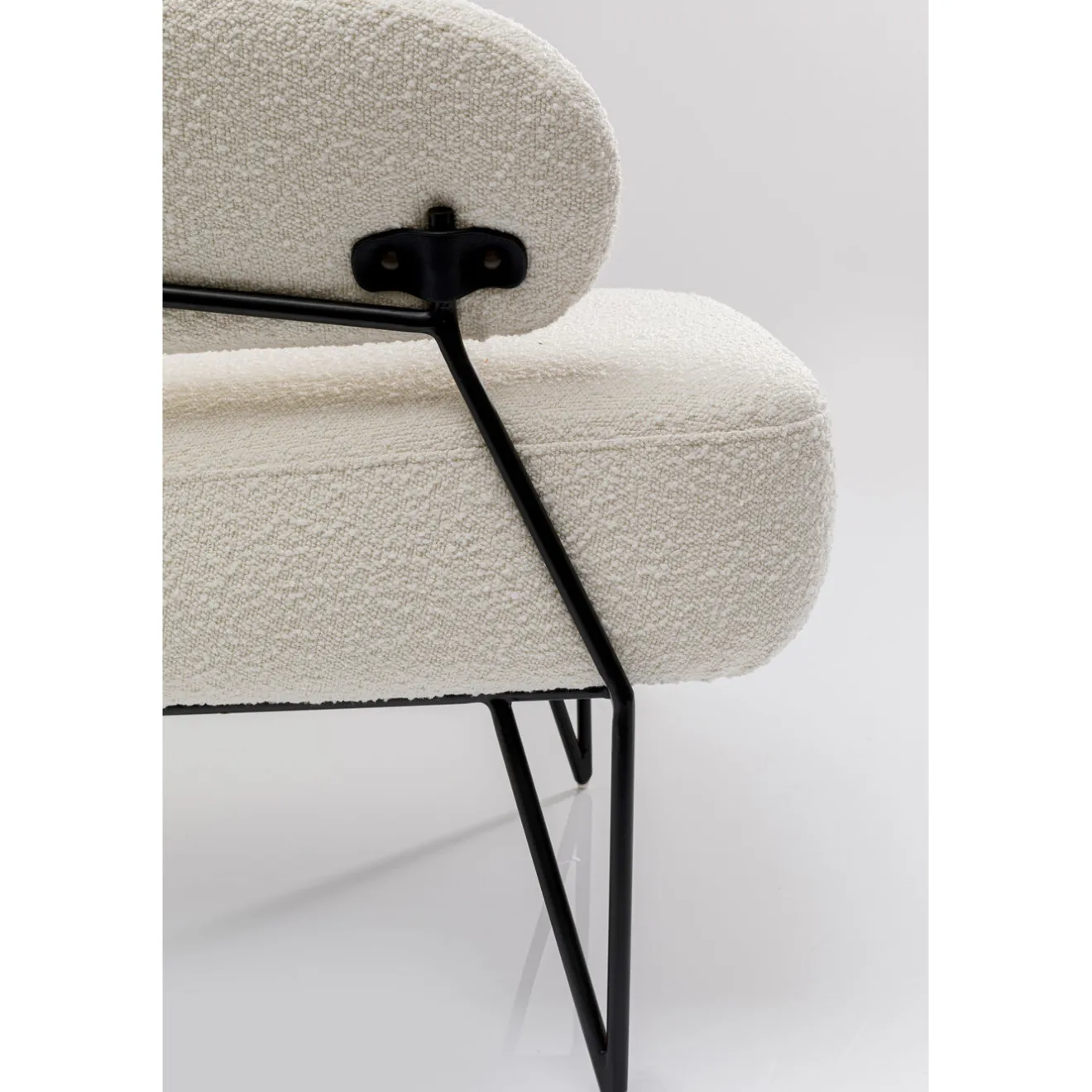 KARE Design Fauteuils Cocktail|Fauteuil Peppo Blanc