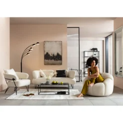 KARE Design Fauteuils Cocktail|Fauteuil Peppo Blanc