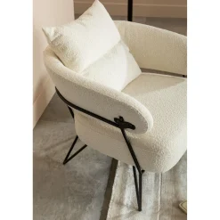 KARE Design Fauteuils Cocktail|Fauteuil Peppo Blanc