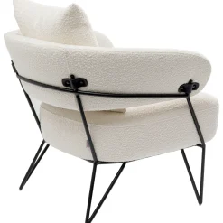 KARE Design Fauteuils Cocktail|Fauteuil Peppo Blanc