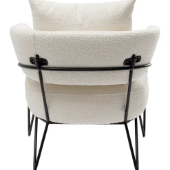 KARE Design Fauteuils Cocktail|Fauteuil Peppo Blanc