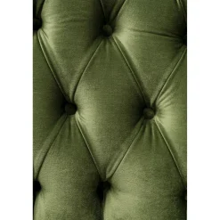 KARE Design Fauteuils Pivotants|Fauteuil Pivotant Bellissima Velours Vert