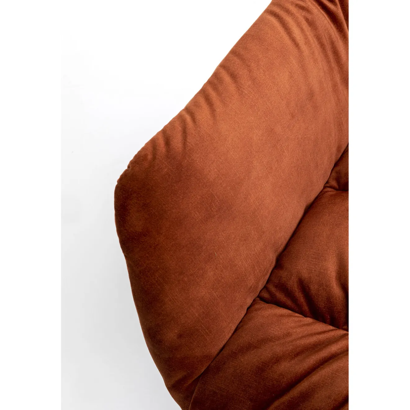 KARE Design Fauteuils Pivotants|Fauteuil Pivotant Bristol Rouge Rouille