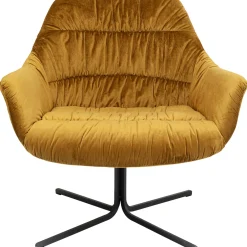 KARE Design Fauteuils Pivotants|Fauteuil Pivotant Bristol Jaune
