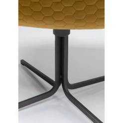 KARE Design Fauteuils Pivotants|Fauteuil Pivotant Bristol Jaune