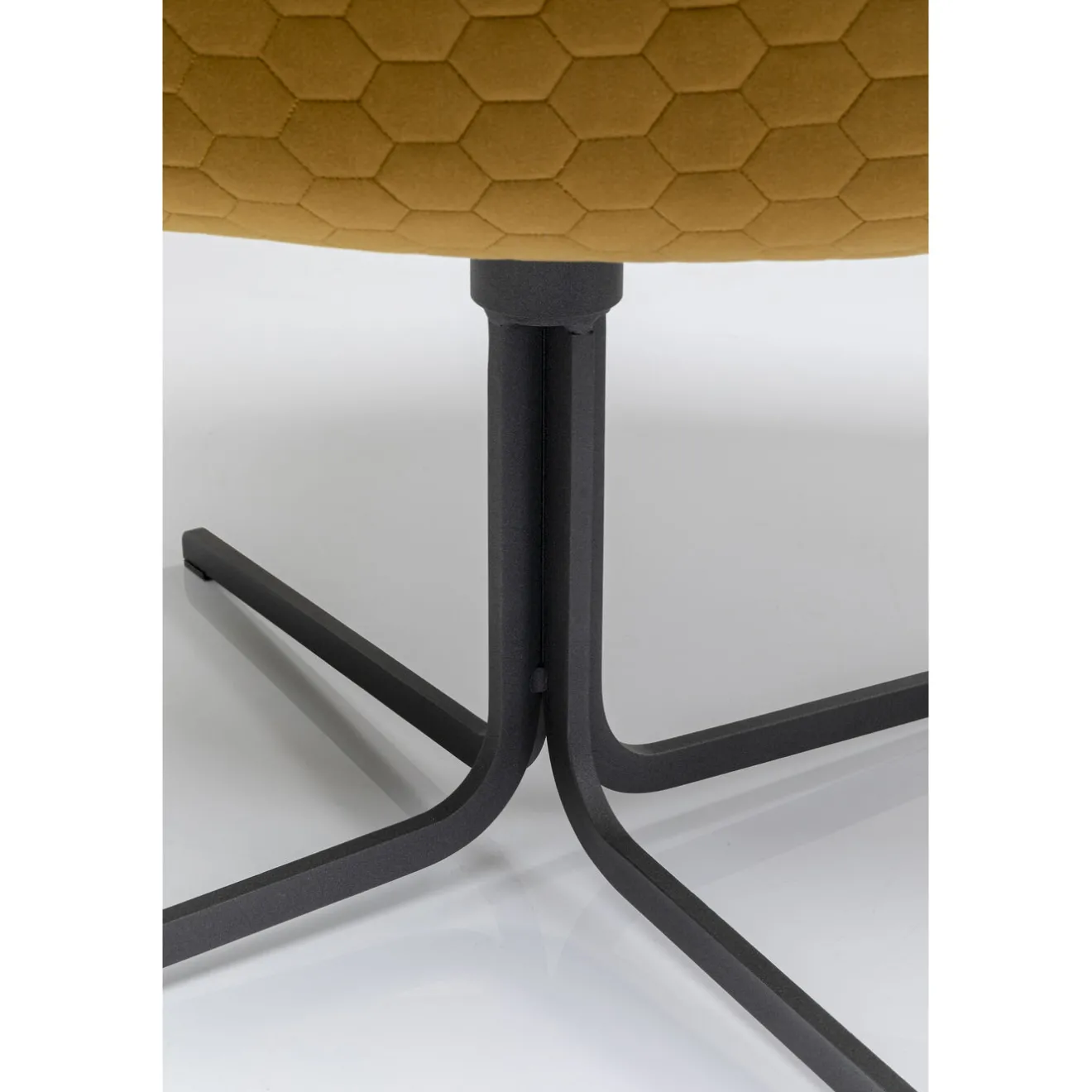 KARE Design Fauteuils Pivotants|Fauteuil Pivotant Bristol Jaune