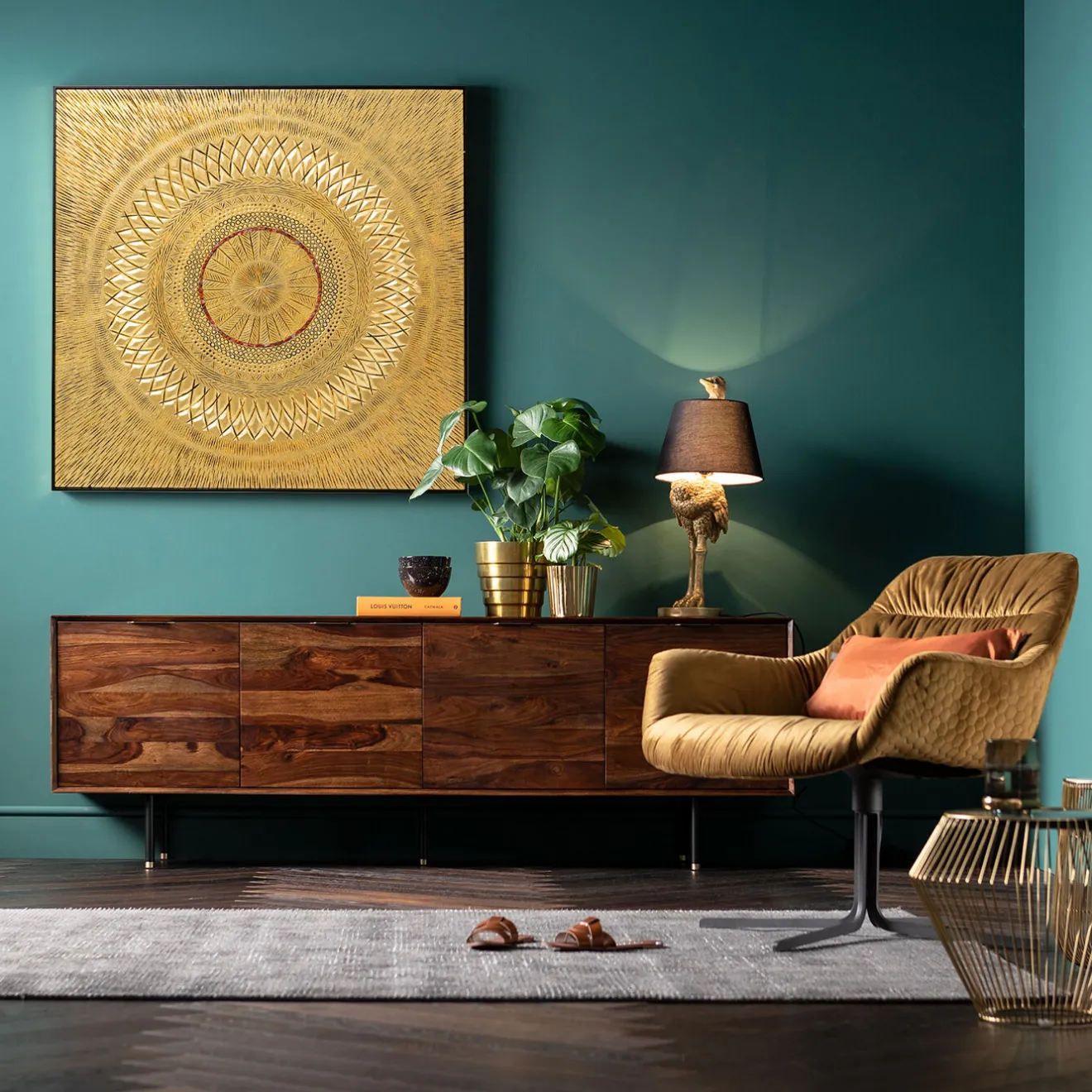 KARE Design Fauteuils Pivotants|Fauteuil Pivotant Bristol Jaune