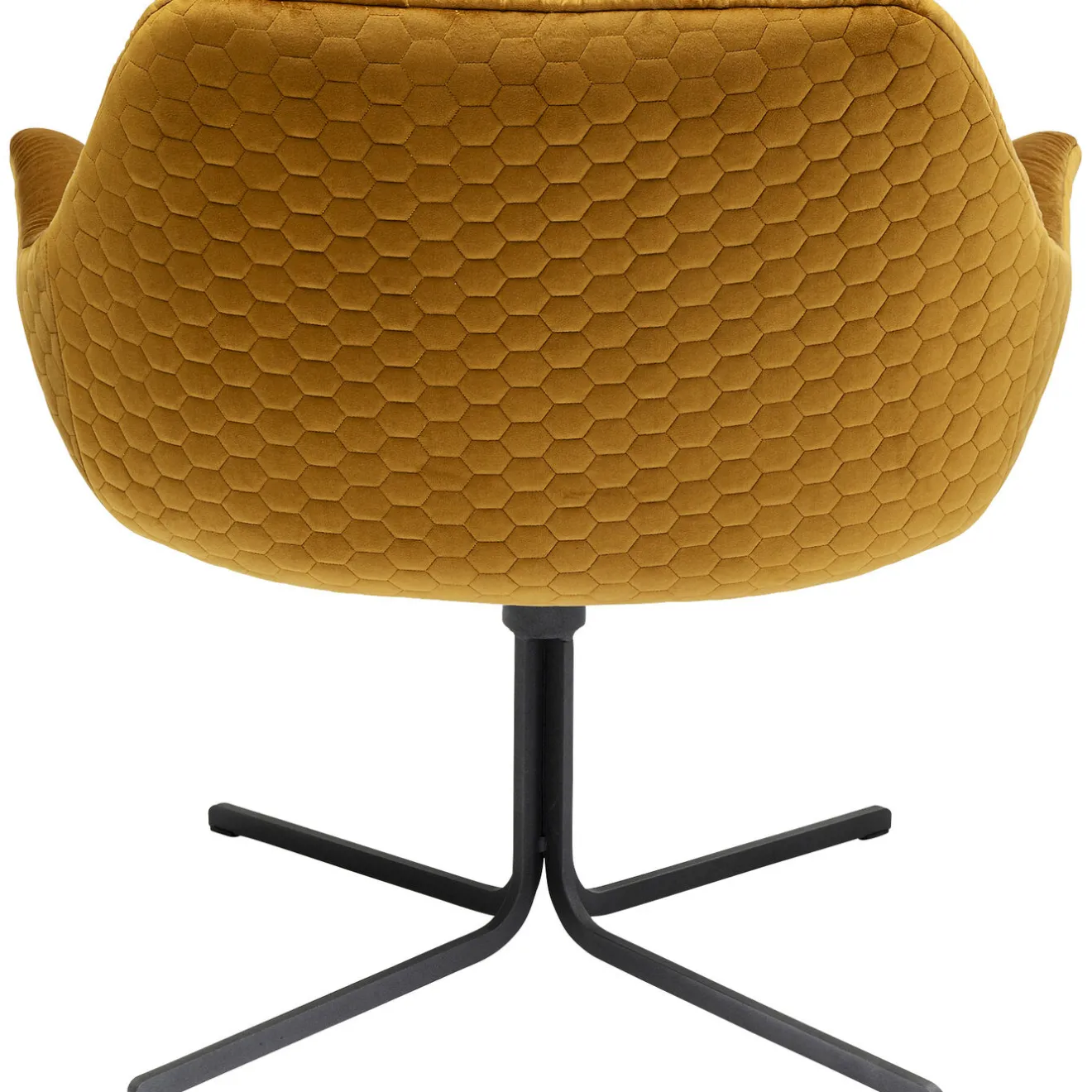 KARE Design Fauteuils Pivotants|Fauteuil Pivotant Bristol Jaune