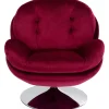 KARE Design Fauteuils Pivotants|Fauteuil Pivotant Cosy Berry