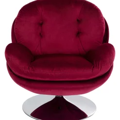 KARE Design Fauteuils Pivotants|Fauteuil Pivotant Cosy Berry