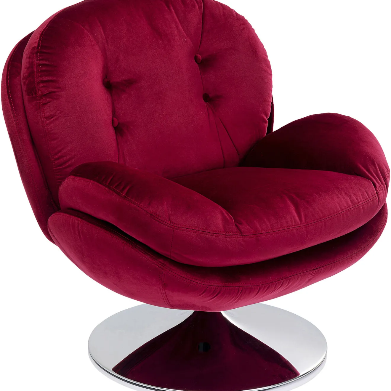 KARE Design Fauteuils Pivotants|Fauteuil Pivotant Cosy Berry