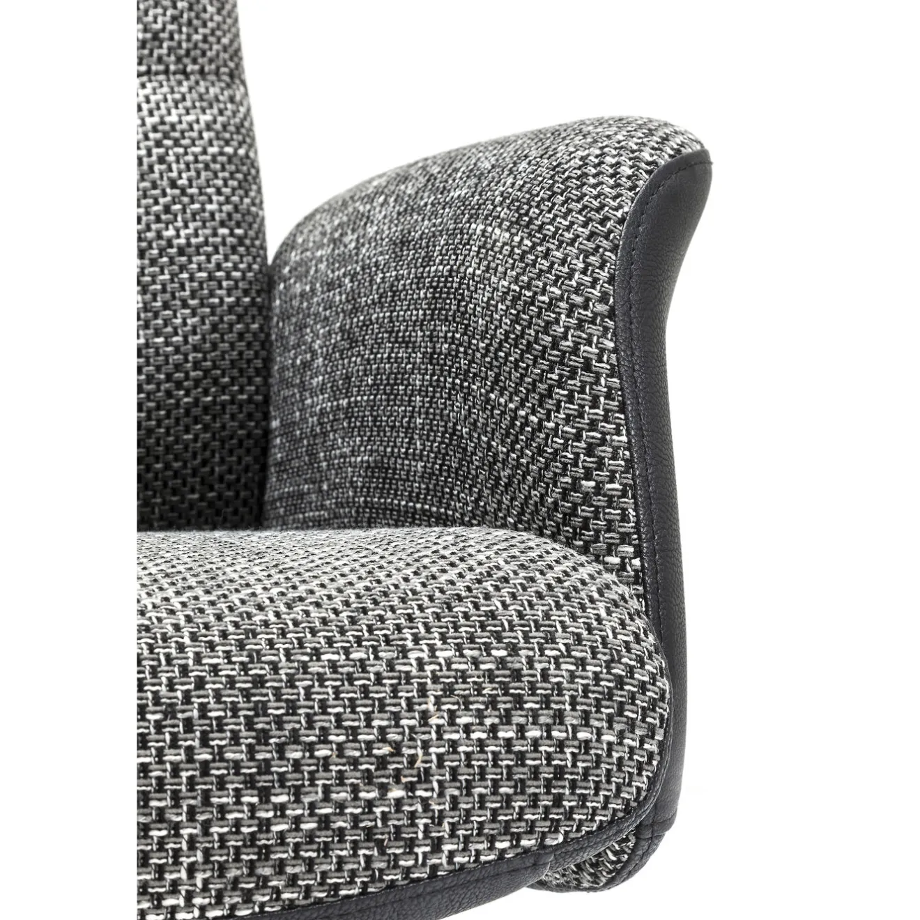KARE Design Fauteuils Pivotants|Fauteuil Pivotant Et Repose-Pieds Ohio Salt And Pe