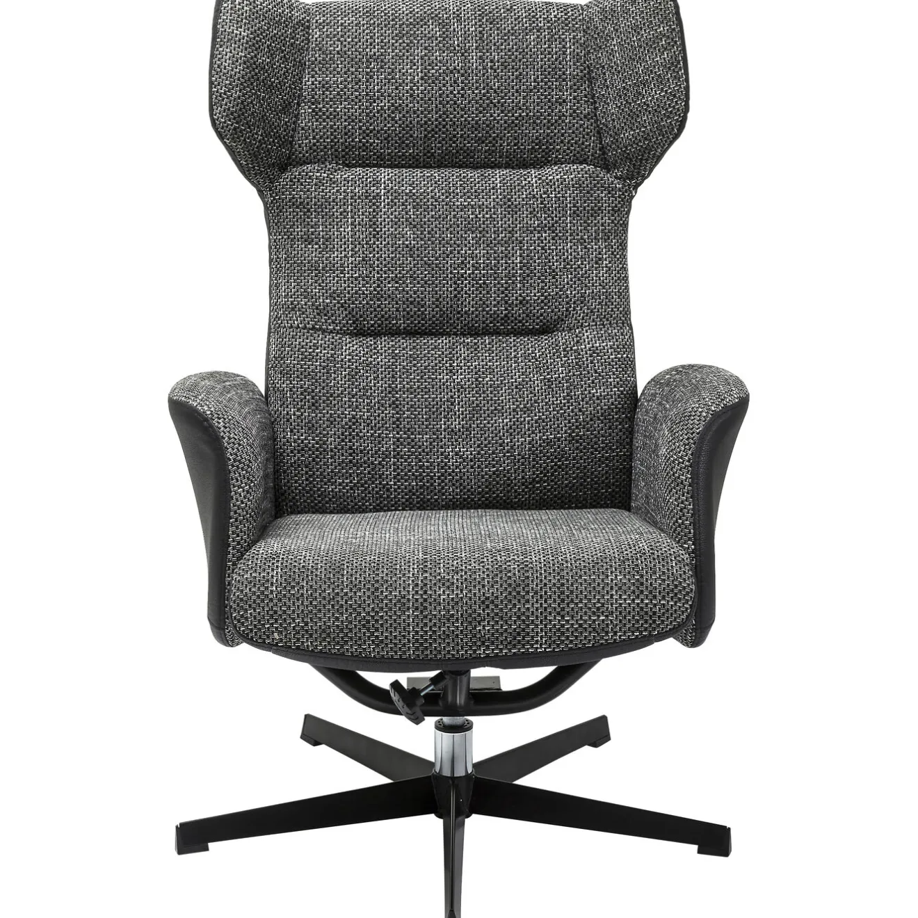 KARE Design Fauteuils Pivotants|Fauteuil Pivotant Et Repose-Pieds Ohio Salt And Pe