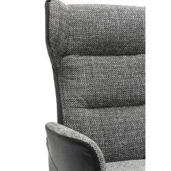 KARE Design Fauteuils Pivotants|Fauteuil Pivotant Et Repose-Pieds Ohio Salt And Pe