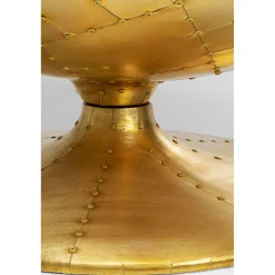 KARE Design Fauteuils Pivotants|Fauteuil Pivotant Eye Ball Laiton