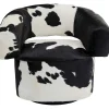 KARE Design Fauteuils Pivotants|Fauteuil Pivotant Maye Cow