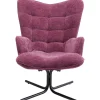 KARE Design Fauteuils Pivotants|Fauteuil Pivotant Oscar Berry