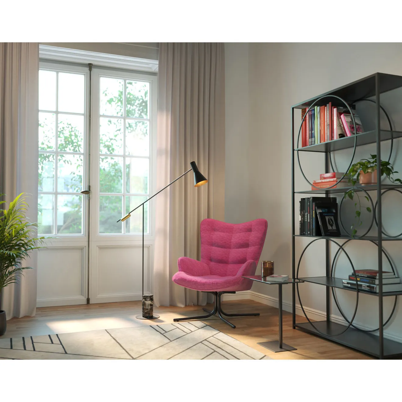 KARE Design Fauteuils Pivotants|Fauteuil Pivotant Oscar Berry