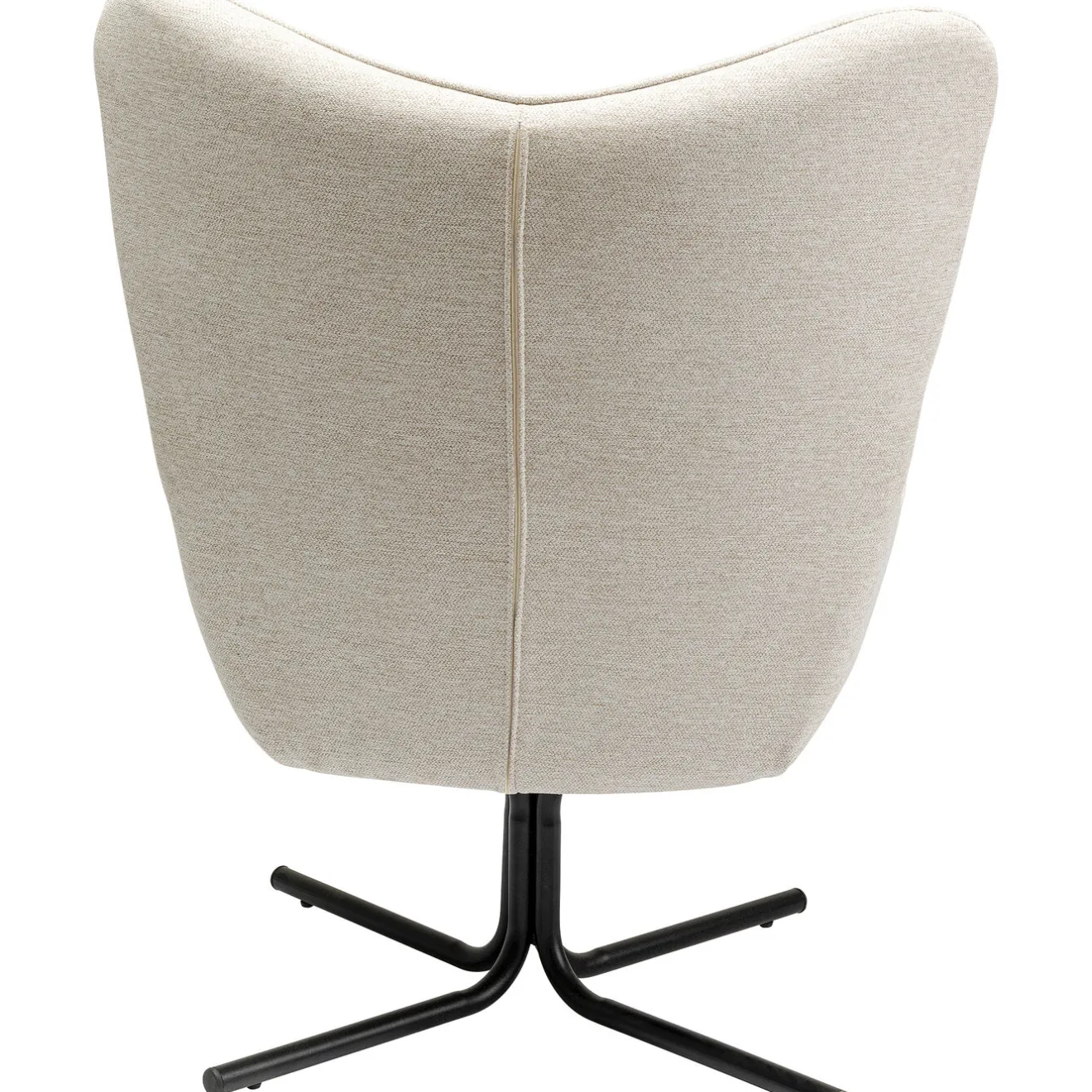 KARE Design Fauteuils Pivotants|Fauteuil Pivotant Oscar Creme