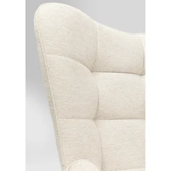 KARE Design Fauteuils Pivotants|Fauteuil Pivotant Oscar Creme