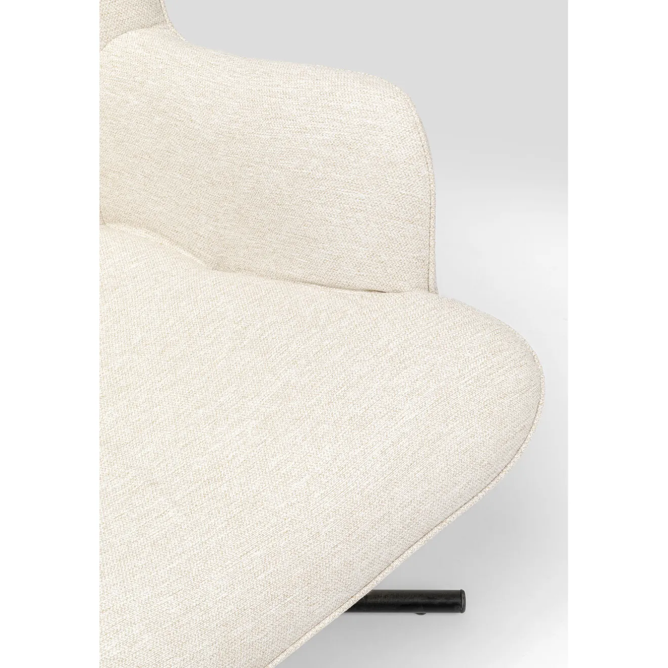 KARE Design Fauteuils Pivotants|Fauteuil Pivotant Oscar Creme