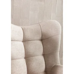 KARE Design Fauteuils Pivotants|Fauteuil Pivotant Oscar Creme
