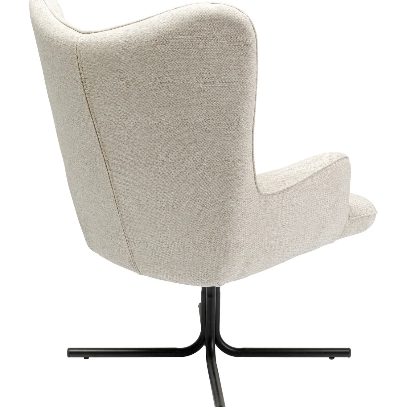 KARE Design Fauteuils Pivotants|Fauteuil Pivotant Oscar Creme