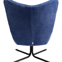 KARE Design Fauteuils Pivotants|Fauteuil Pivotant Oscar Denim