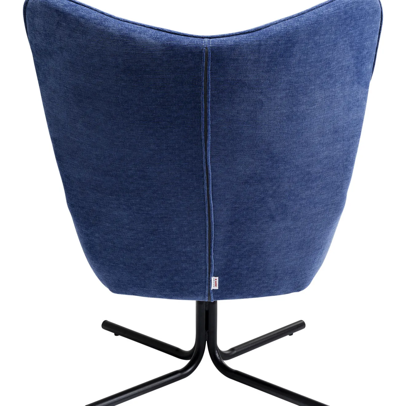 KARE Design Fauteuils Pivotants|Fauteuil Pivotant Oscar Denim