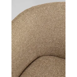 KARE Design Fauteuils Pivotants|Fauteuil Pivotant Peony Beige