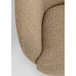 KARE Design Fauteuils Pivotants|Fauteuil Pivotant Peony Beige