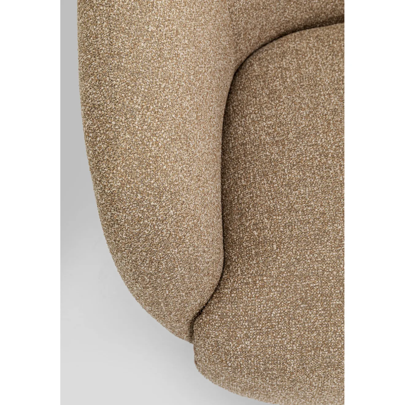 KARE Design Fauteuils Pivotants|Fauteuil Pivotant Peony Beige