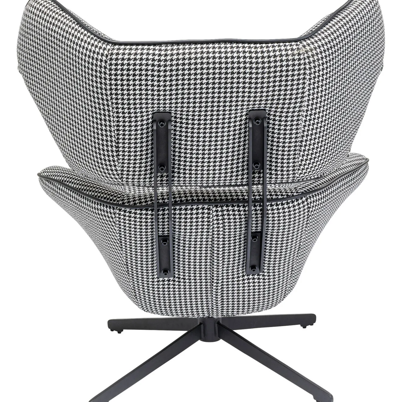 KARE Design Fauteuils Pivotants|Fauteuil Pivotant Toledo Noir-Blanc