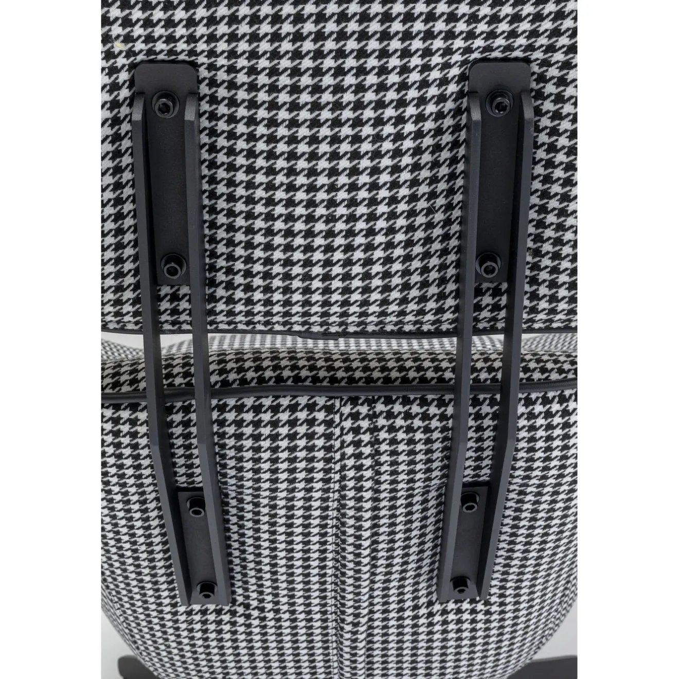 KARE Design Fauteuils Pivotants|Fauteuil Pivotant Toledo Noir-Blanc