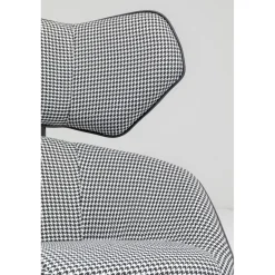 KARE Design Fauteuils Pivotants|Fauteuil Pivotant Toledo Noir-Blanc