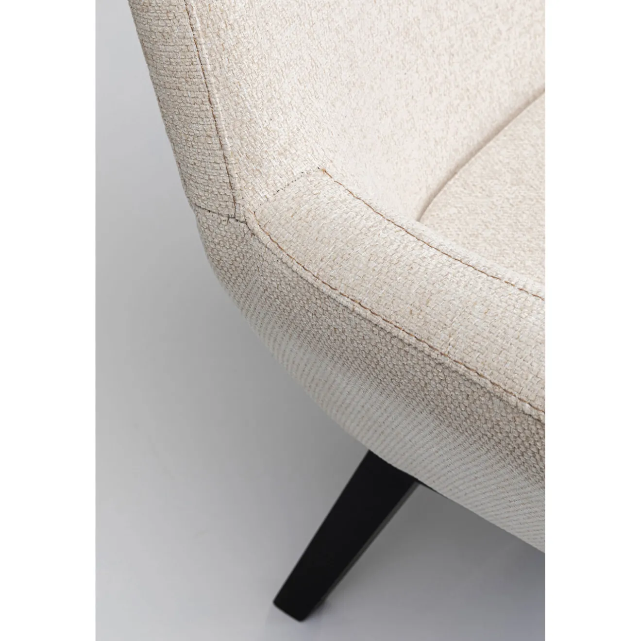 KARE Design Fauteuils Club|Fauteuil Pixie Creme
