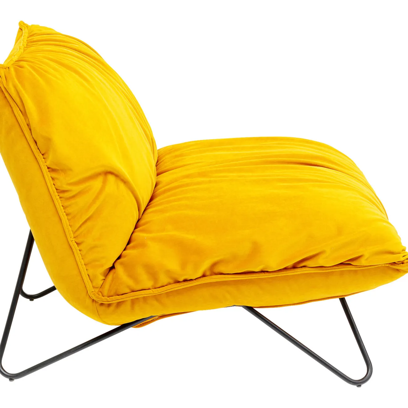 KARE Design Fauteuils Cocktail|Fauteuil Port Pino Jaune