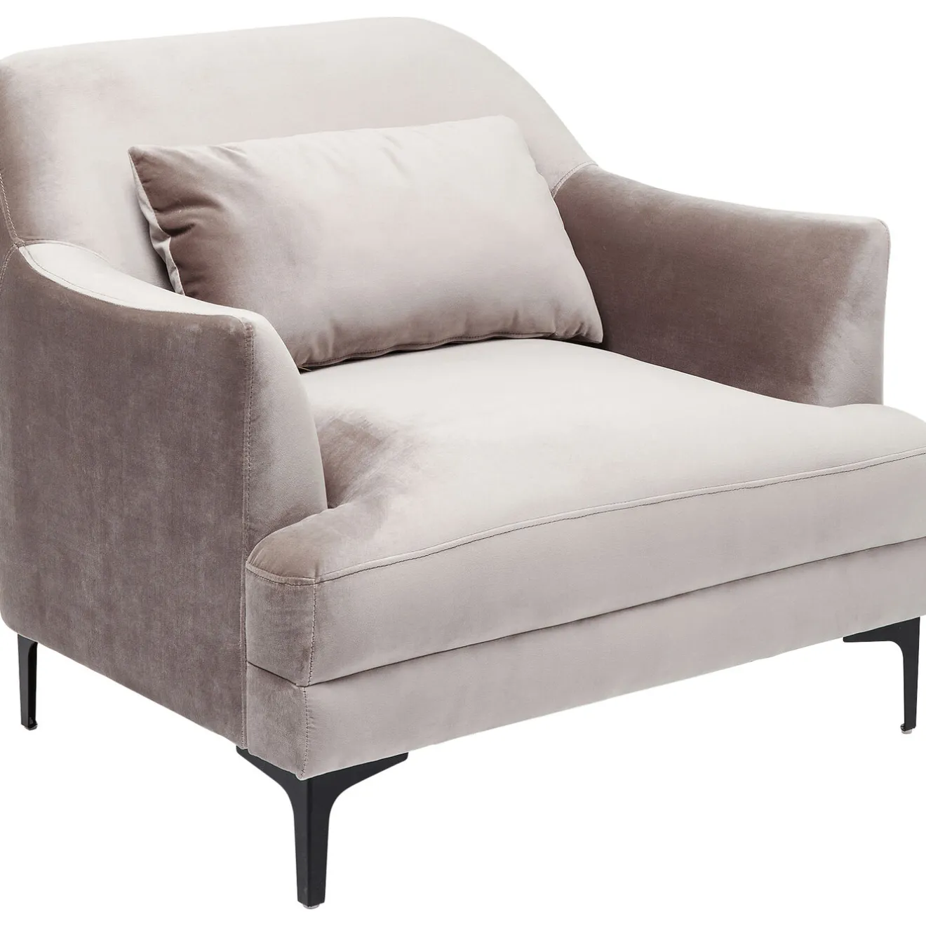 KARE Design Fauteuils Club|Fauteuil Proud Gris