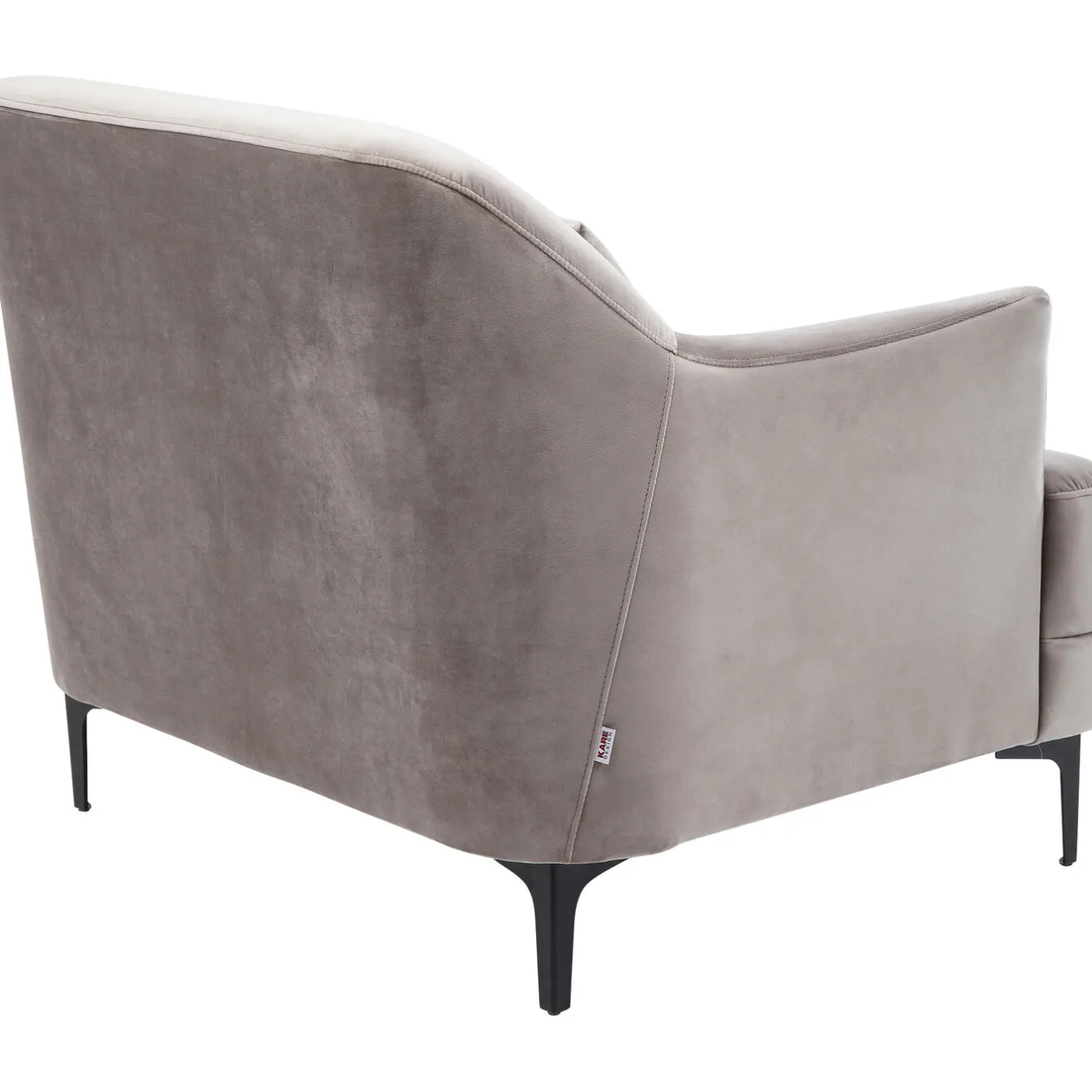 KARE Design Fauteuils Club|Fauteuil Proud Gris