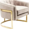 KARE Design Fauteuils Cocktail|Fauteuil Pure Elegance Beige