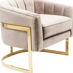 KARE Design Fauteuils Cocktail|Fauteuil Pure Elegance Beige