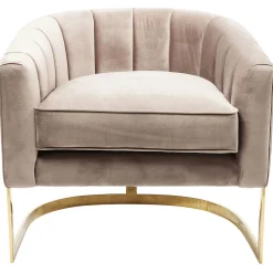 KARE Design Fauteuils Cocktail|Fauteuil Pure Elegance Beige