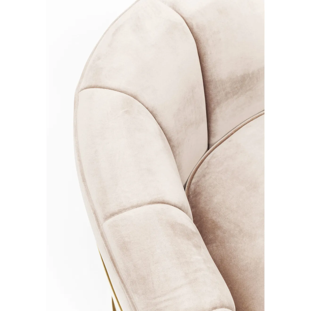 KARE Design Fauteuils Cocktail|Fauteuil Pure Elegance Beige