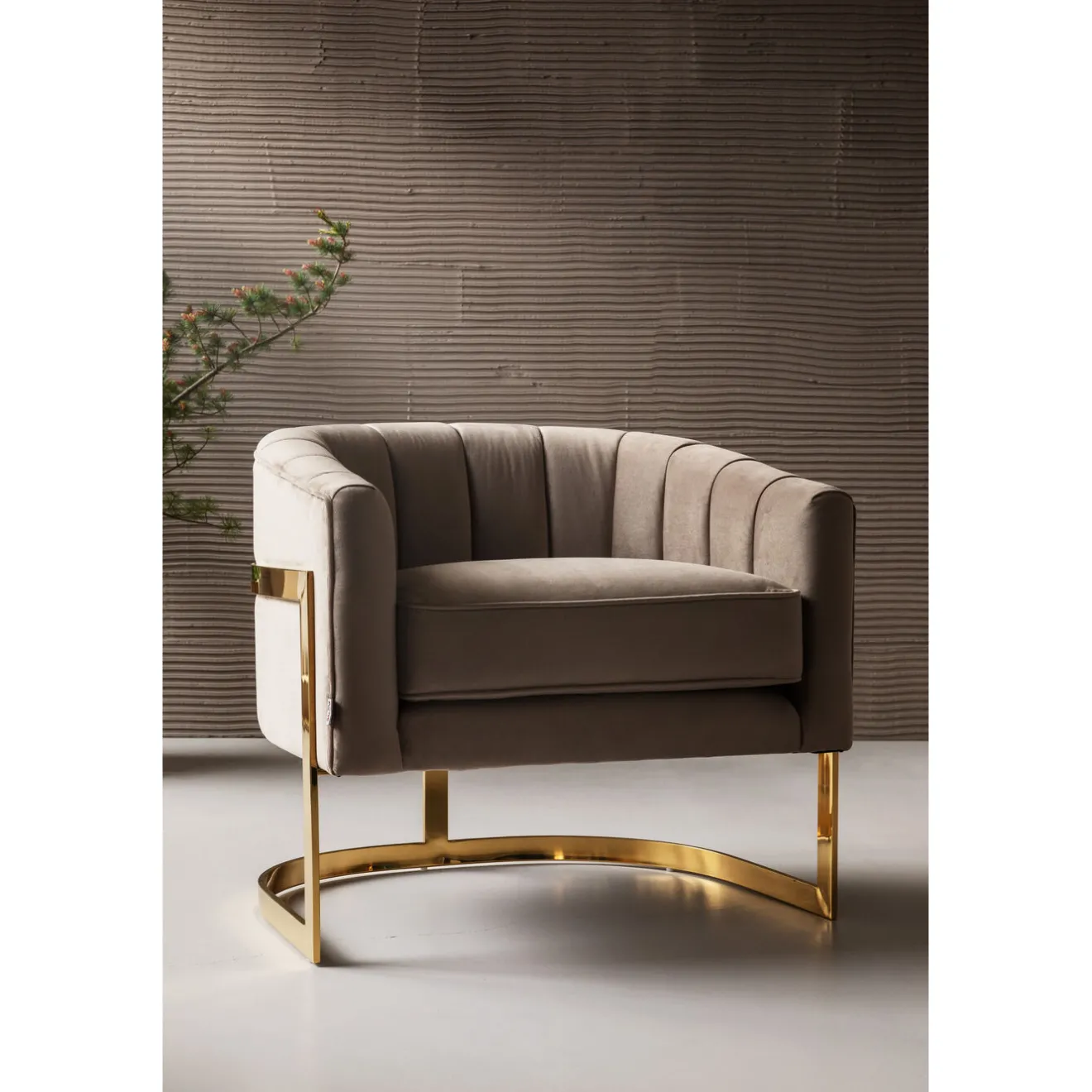 KARE Design Fauteuils Cocktail|Fauteuil Pure Elegance Beige