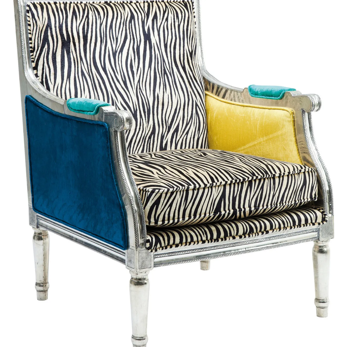 KARE Design Fauteuils Club|Fauteuil Regency Zebra