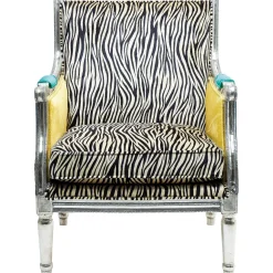 KARE Design Fauteuils Club|Fauteuil Regency Zebra