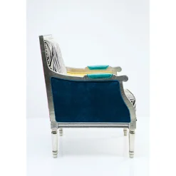 KARE Design Fauteuils Club|Fauteuil Regency Zebra