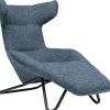 KARE Design Fauteuils Relax|Fauteuil Relax Granada Bleu Fonce