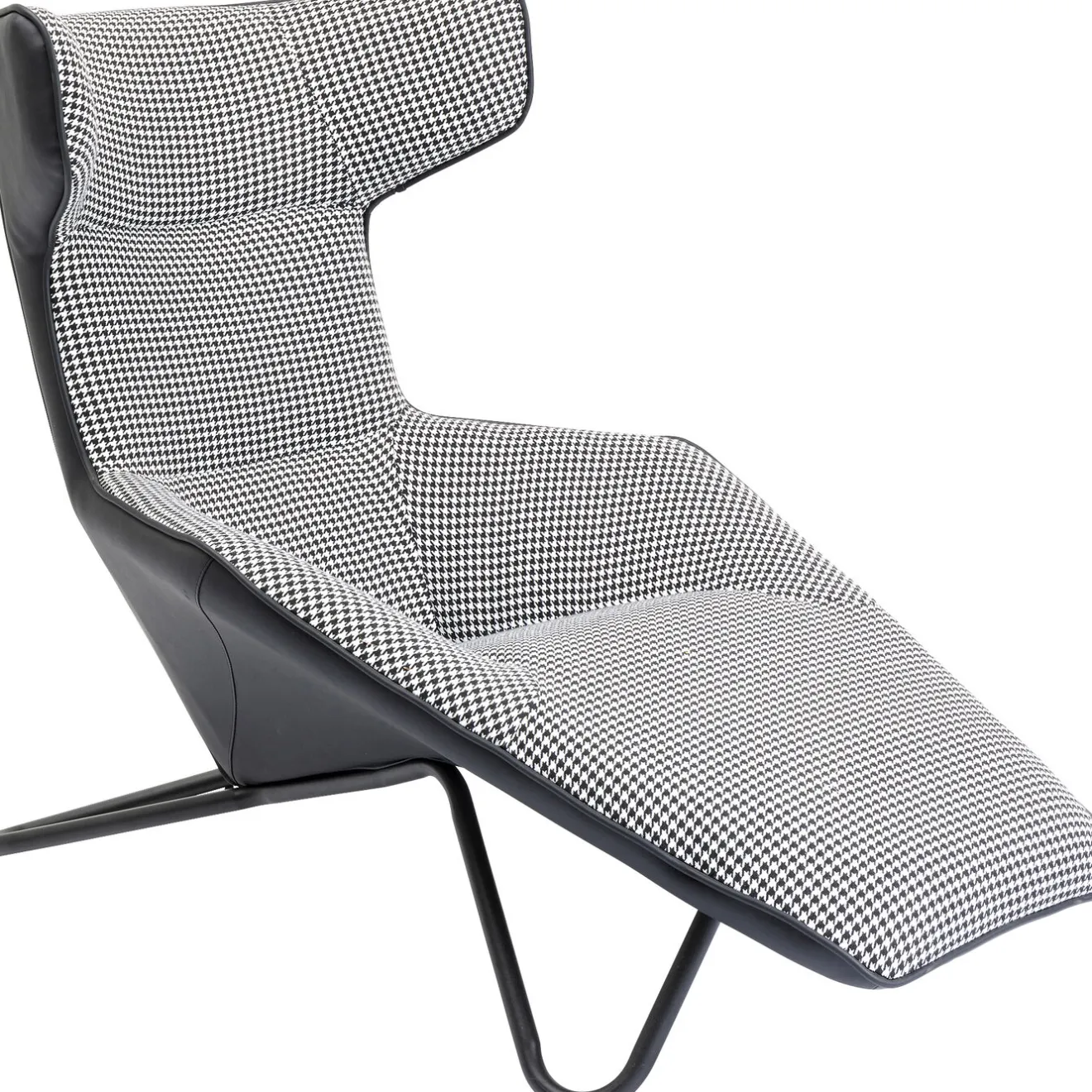 KARE Design Fauteuils Relax|Fauteuil Relax Granada Noir-Blanc